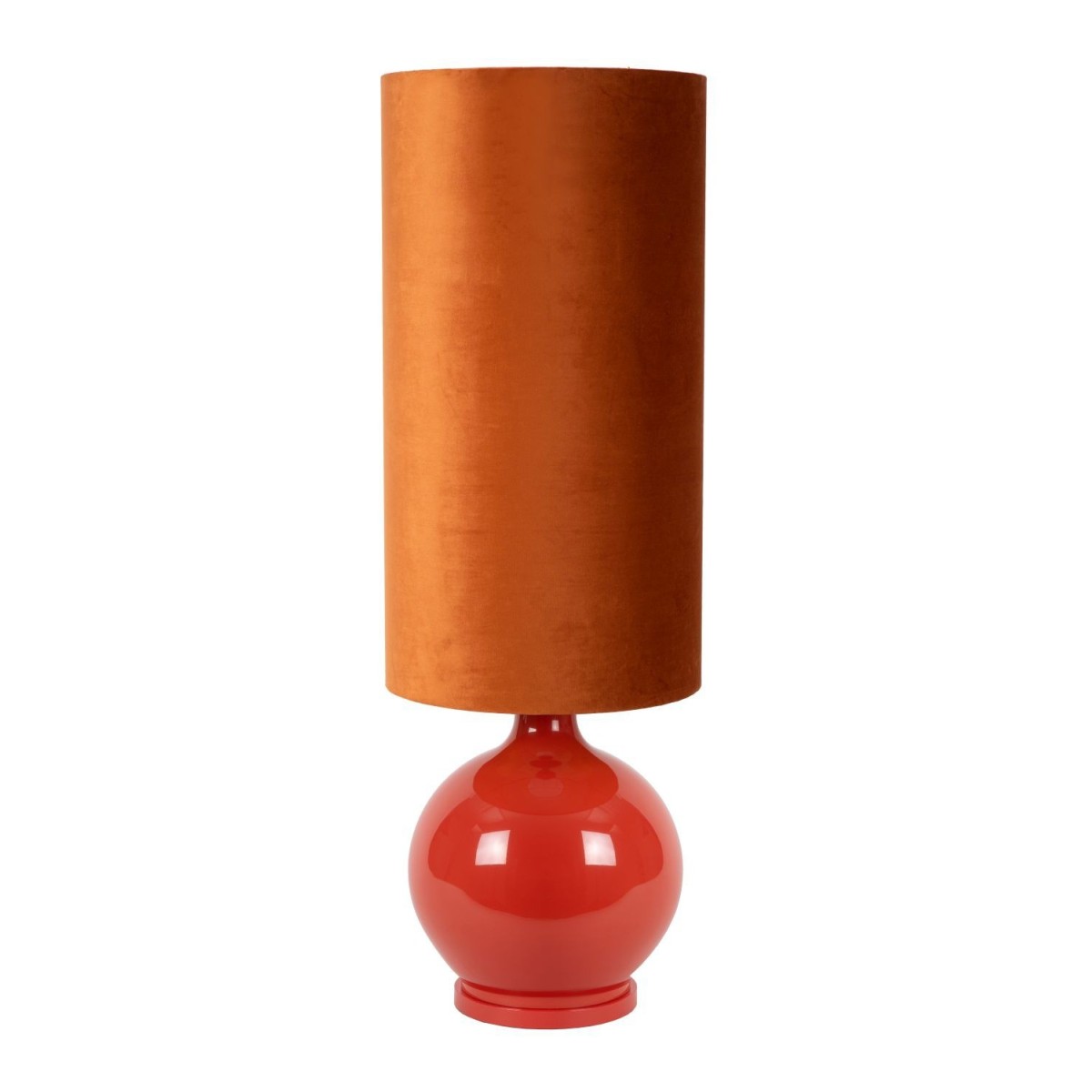 Lucide 10719/81/53 ESTERAD - Lampa podłogowa - 34 cm - 1xE27 - Pomarańczowa