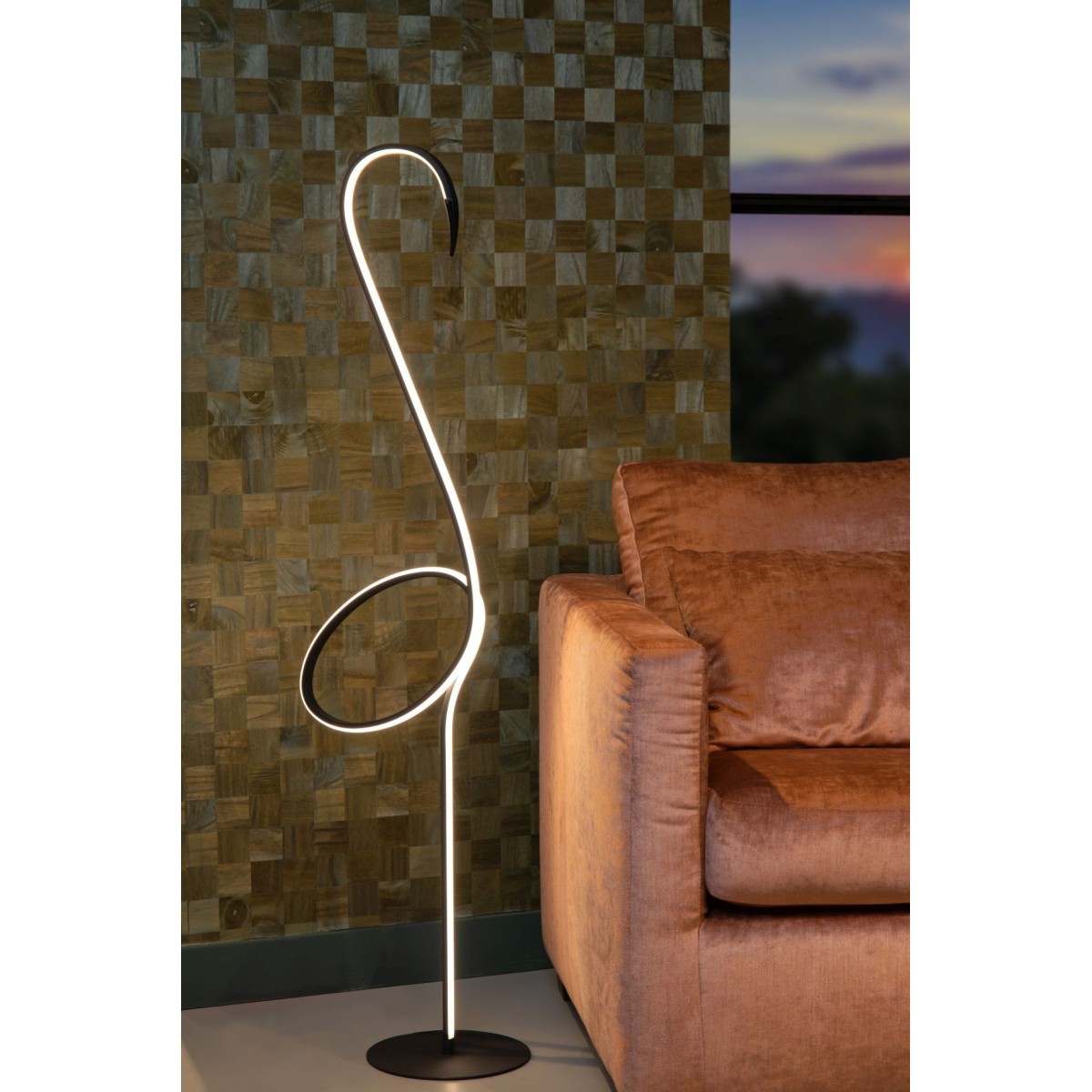 Lucide 05745/14/99 FLAMINGO - Lampa podłogowa - LED - RGB - Wielokolorowa