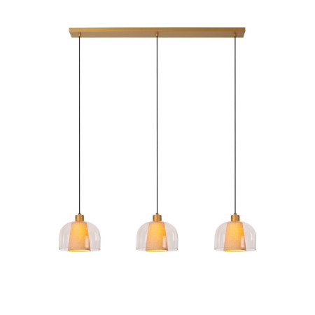 Lucide 30460/03/60 GUNHILD - Lampa wisząca - 3xE27 - Przezroczysta