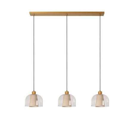 Lucide 30460/03/60 GUNHILD - Lampa wisząca - 3xE27 - Przezroczysta