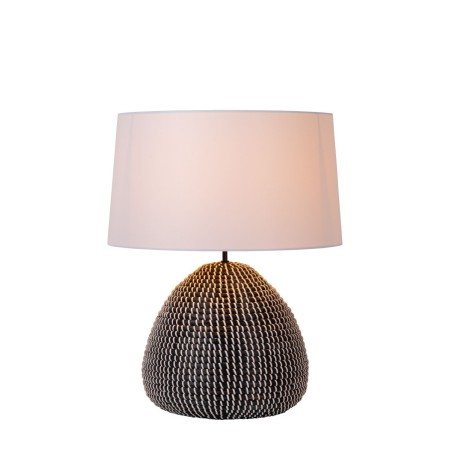 Lucide 10550/81/30 MADUKA - Lampa stołowa - 45 cm - 1xE27 - Czarna | Premium