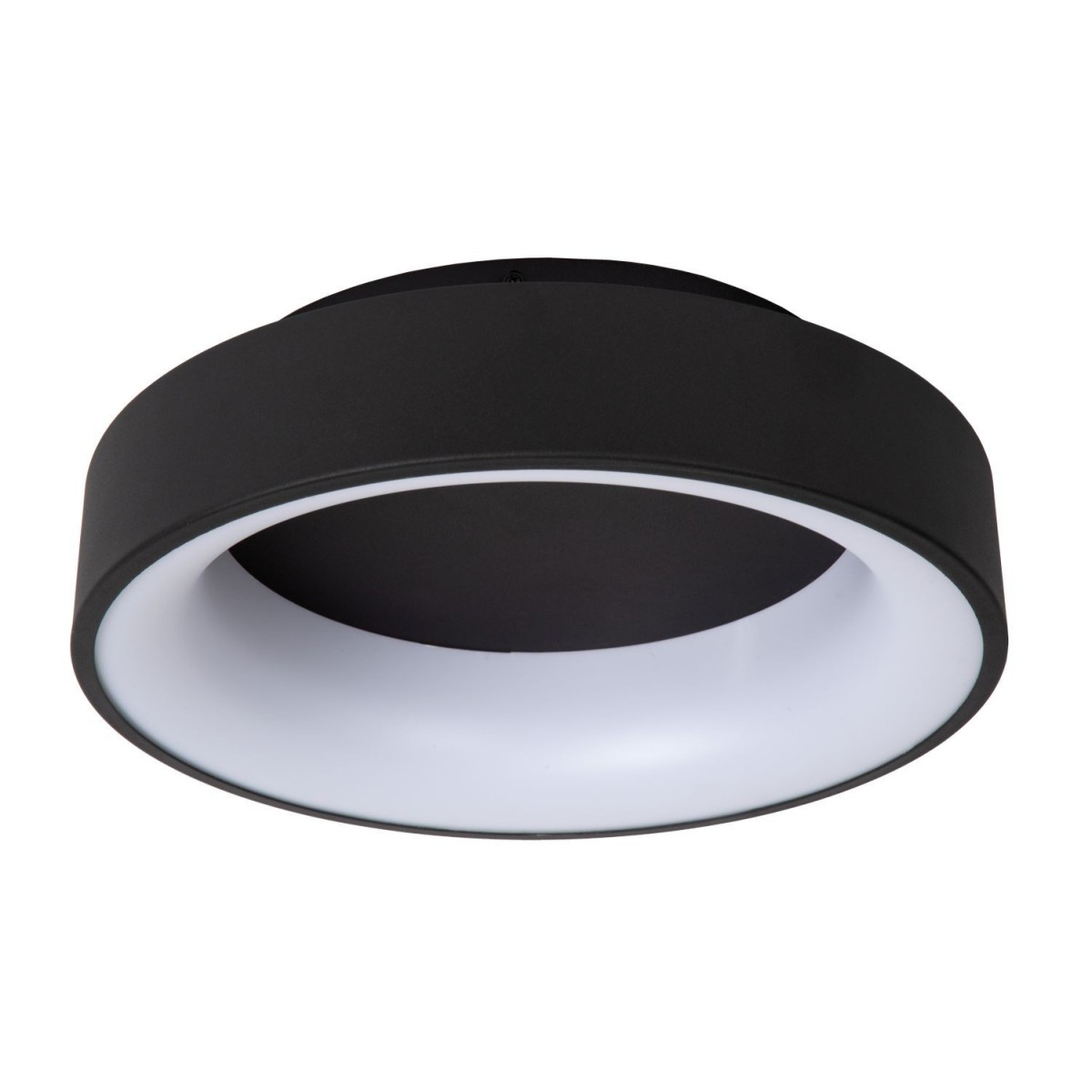 Lucide 36114/18/30 MIRAGE - Lampa sufitowa wpuszczana - 38 cm - Ściemniacz LED - 1x22W 2700K - Czarny