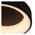 Lucide 36114/18/30 MIRAGE - Lampa sufitowa wpuszczana - 38 cm - Ściemniacz LED - 1x22W 2700K - Czarny