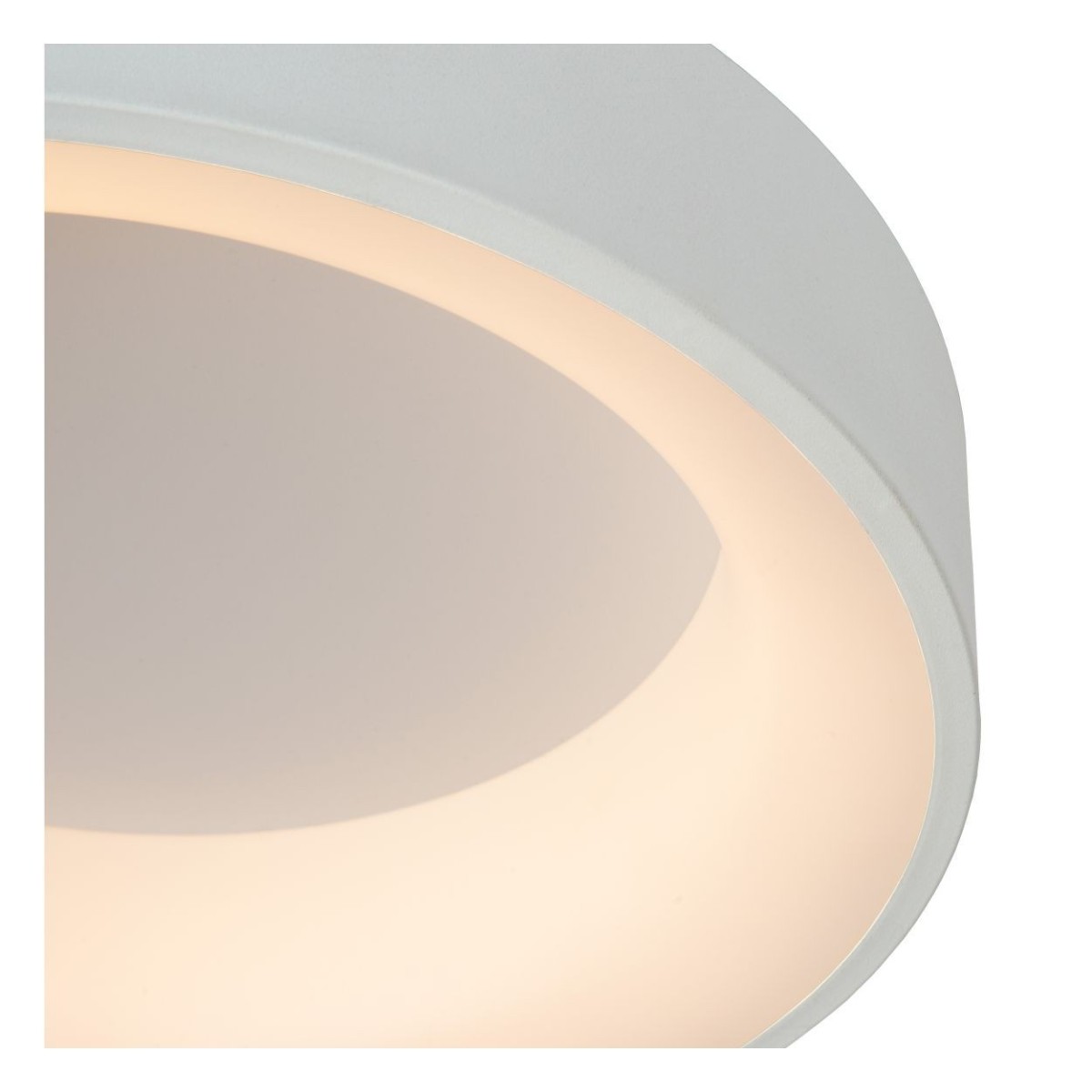 Lucide 36114/18/31 MIRAGE - Lampa sufitowa wpuszczana - 38 cm - Ściemniacz LED - 1x22W 2700K - Biały
