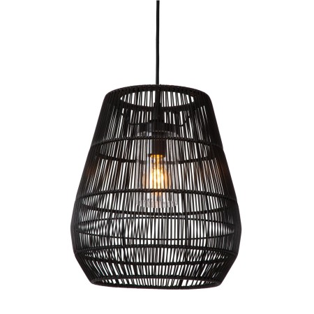 Lucide 03844/01/30 NERIDA - Lampa wisząca do wewnątrz i na zewnątrz - 35 cm - 1xE27 - IP44 - Czarna