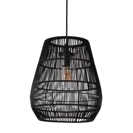 Lucide 03844/01/30 NERIDA - Lampa wisząca do wewnątrz i na zewnątrz - 35 cm - 1xE27 - IP44 - Czarna