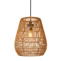 Lucide 03844/01/72 NERIDA - Lampa wisząca do wewnątrz i na zewnątrz - 35 cm - 1xE27 - IP44 - Naturalna