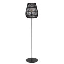 Lucide 03845/81/30 NERIDA - Lampa podłogowa do wewnątrz i na zewnątrz - 35 cm - 1xE27 - IP44 - Czarna