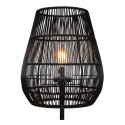 Lucide 03845/81/30 NERIDA - Lampa podłogowa do wewnątrz i na zewnątrz - 35 cm - 1xE27 - IP44 - Czarna