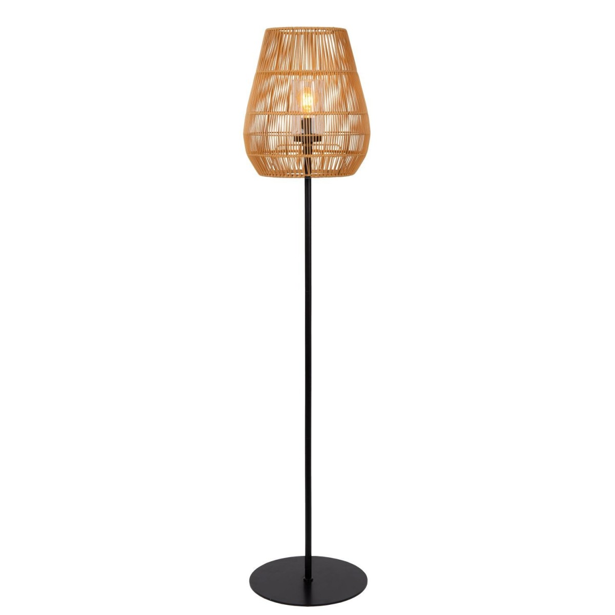Lucide 03845/81/72 NERIDA - Lampa podłogowa do wewnątrz i na zewnątrz - 35 cm - 1xE27 - IP44 - Naturalna