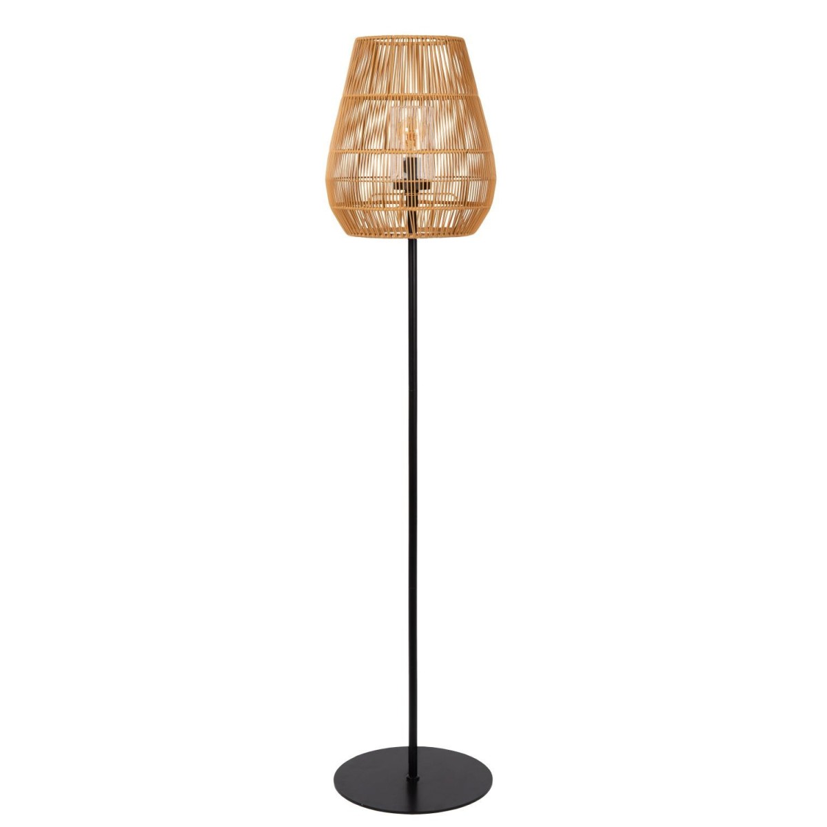 Lucide 03845/81/72 NERIDA - Lampa podłogowa do wewnątrz i na zewnątrz - 35 cm - 1xE27 - IP44 - Naturalna