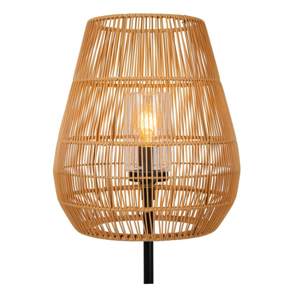 Lucide 03845/81/72 NERIDA - Lampa podłogowa do wewnątrz i na zewnątrz - 35 cm - 1xE27 - IP44 - Naturalna