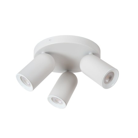 Lucide 13958/13/31 PUNCH - Reflektor sufitowy - 21 cm - 3xGU10 - Biały
