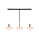Lucide 25413/03/02 SINGALA - Lampa wisząca - 3xE27 - Matowe złoto - Mosiądz