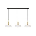 Lucide 25413/03/02 SINGALA - Lampa wisząca - 3xE27 - Matowe złoto - Mosiądz
