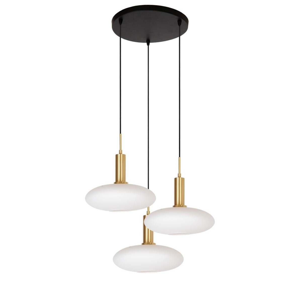 Lucide 25413/13/02 SINGALA - Lampa wisząca - 55 cm - 3xE27 - Matowe złoto - Mosiądz
