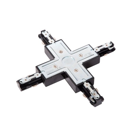 Lucide 09950/08/30 Złącze TRACK X - 1-obwodowy system oświetlenia szynowego - czarny (przedłużenie)