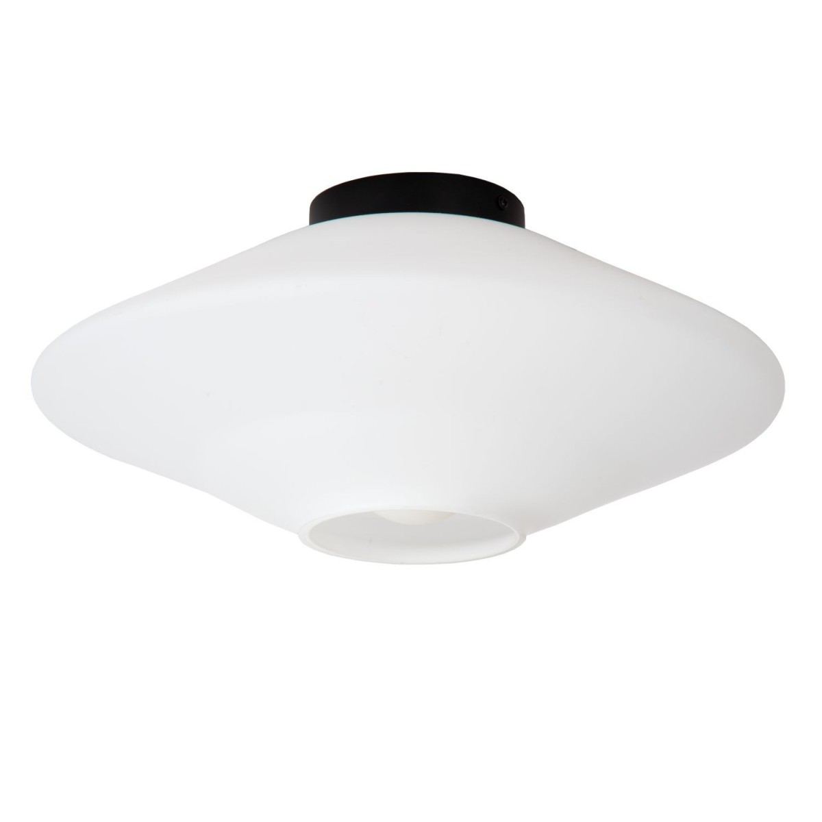 Lucide 25114/42/61 TREVOR - Lampa sufitowa wpuszczana - 42 cm - 1xE27 - Opal