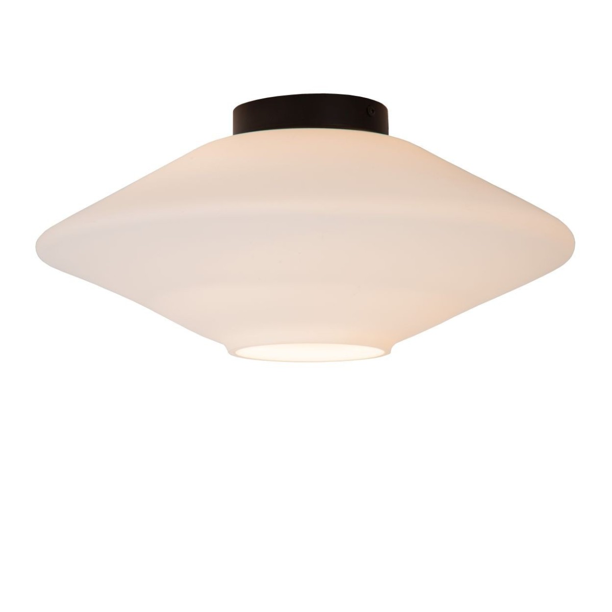 Lucide 25114/42/61 TREVOR - Lampa sufitowa wpuszczana - 42 cm - 1xE27 - Opal