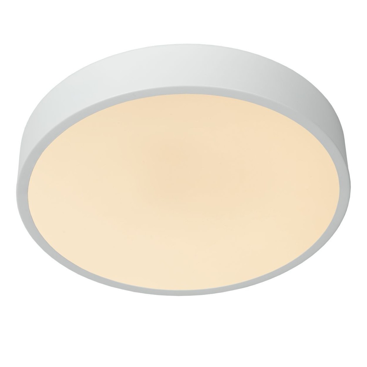 Lucide 79185/30/31 UNAR - Lampa sufitowa wpuszczana - 30 cm - LED 3 StepDim - 1x18W 2700K - Biała