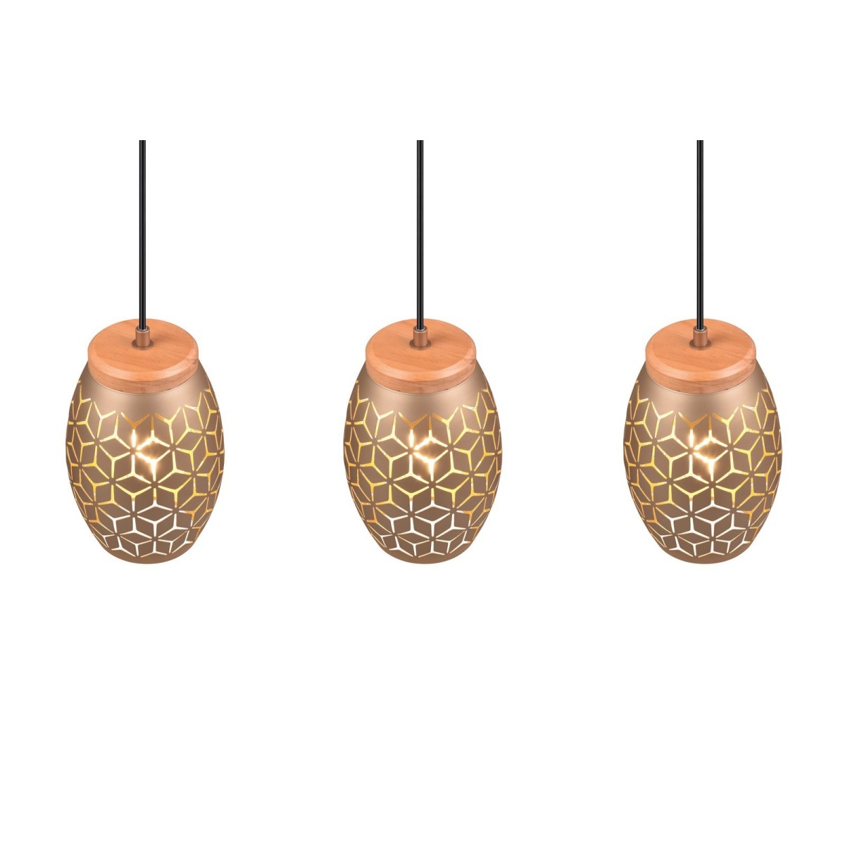 Nowoczesna lampa wisząca RL BIDAR R31573065