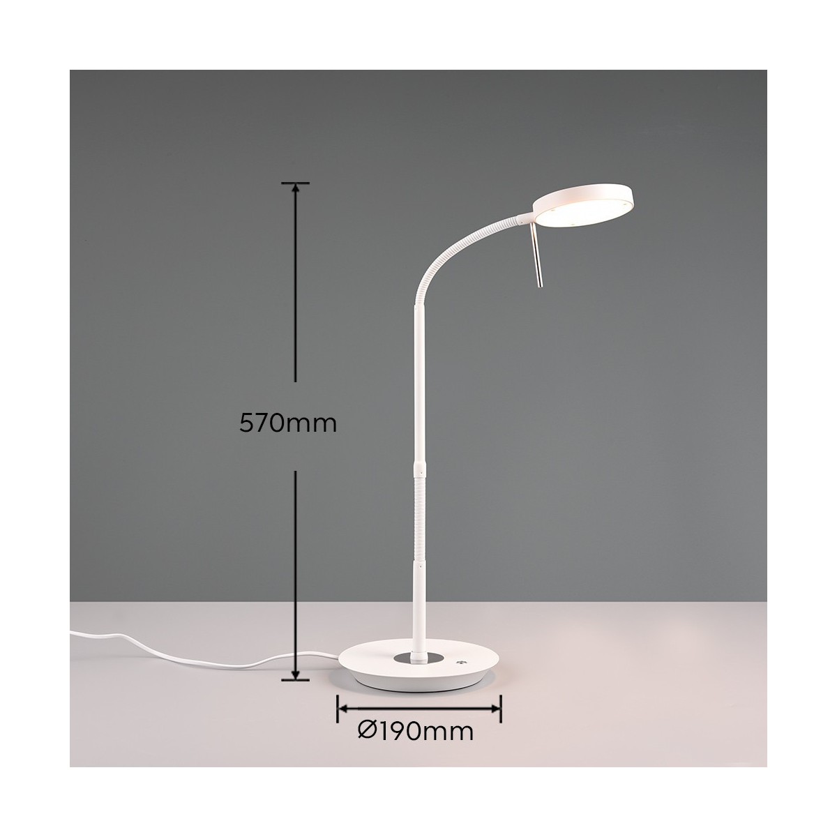 Lampa biurkowa - nocna Trio MONZA 523310131