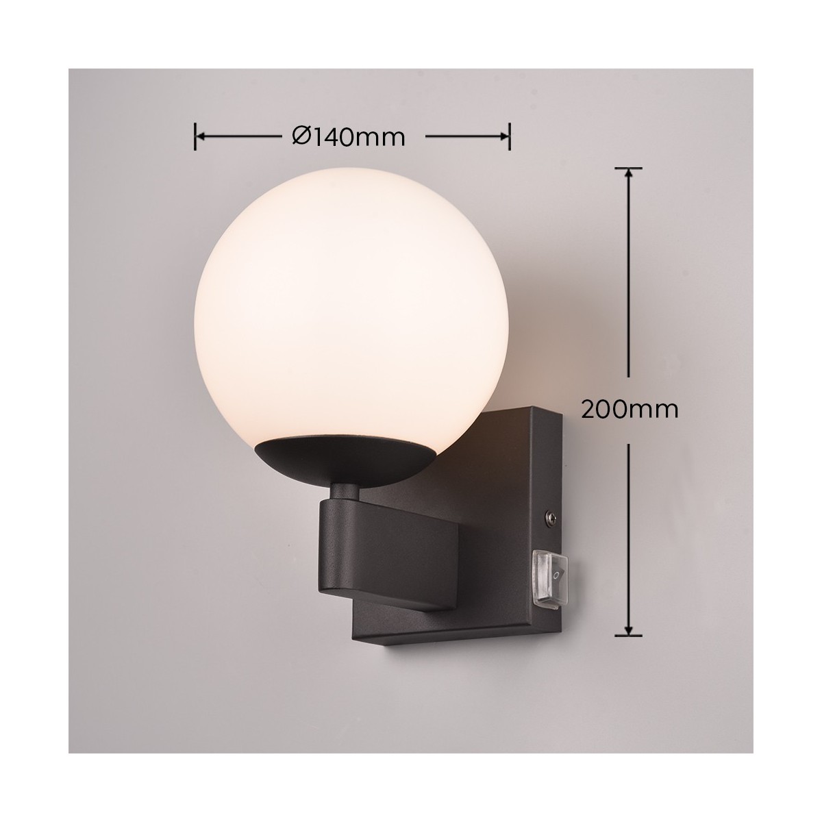 Nowoczesny kinkiet Trio KULA 284270132