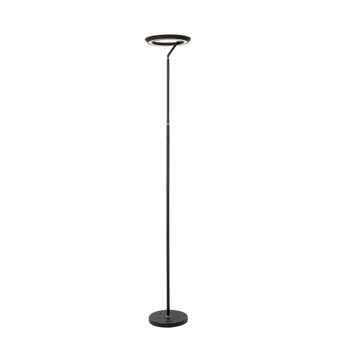 Lucide 03745/24/30 CELESTE - Lampa podłogowa - 28 cm - Ściemniacz LED - 1x21W 2700K - Czarny