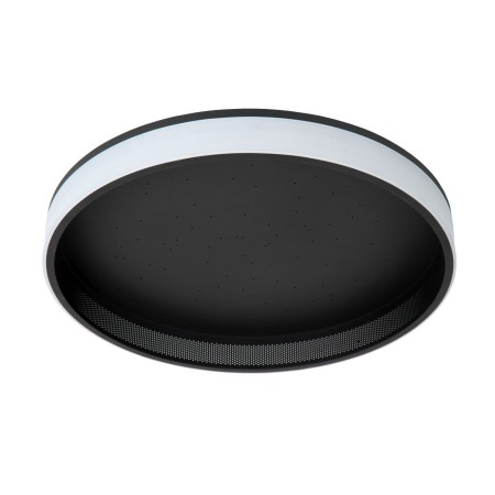 Lucide 71102/40/30 ESTREJA - Flush ceiling light - 40 cm- LED 3 StepDim - CCT - 2500K-3000K - Black