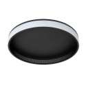 Lucide 71102/40/30 ESTREJA - Flush ceiling light - 40 cm- LED 3 StepDim - CCT - 2500K-3000K - Black