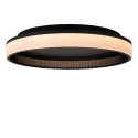 Lucide 71102/40/30 ESTREJA - Flush ceiling light - 40 cm- LED 3 StepDim - CCT - 2500K-3000K - Black