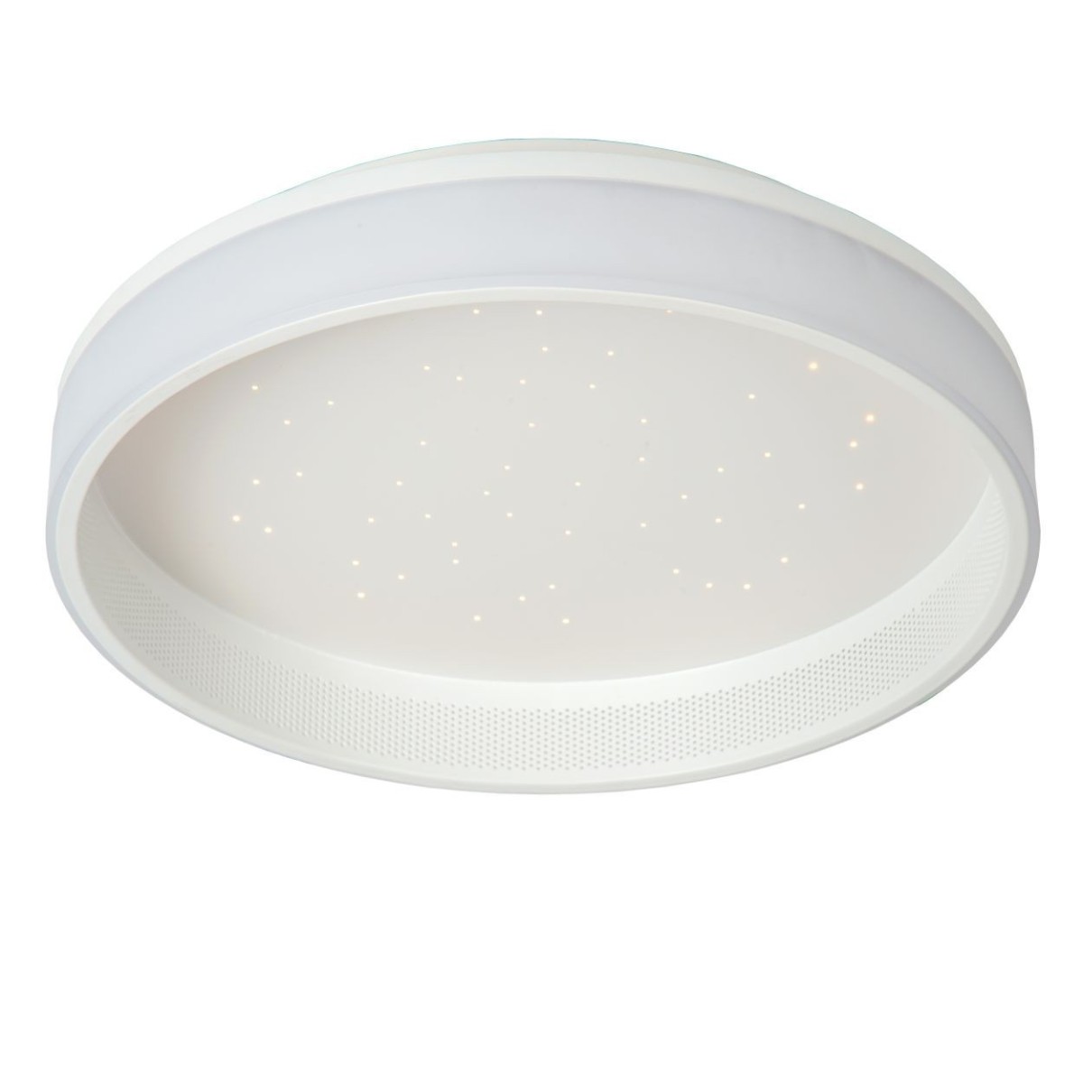 Lucide 71102/40/31 ESTREJA - Flush ceiling light - 40 cm- LED 3 StepDim - CCT - 2500K-3000K - White