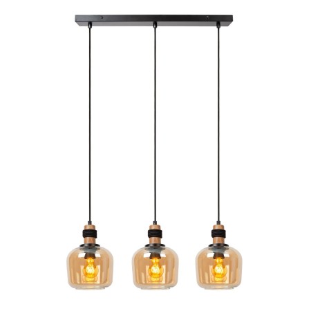 Lucide 45408/03/62 ILONA - Lampa wisząca - 3xE27 - Bursztynowa