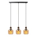 Lucide 45408/03/62 ILONA - Lampa wisząca - 3xE27 - Bursztynowa