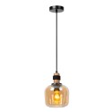 Lucide 45408/18/62 ILONA - Lampa wisząca - 18 cm - 1xE27 - Bursztynowa