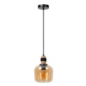 Lucide 45408/18/62 ILONA - Lampa wisząca - 18 cm - 1xE27 - Bursztynowa