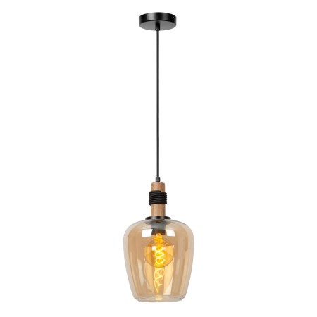 Lucide 45408/22/62 ILONA - Lampa wisząca - 22 cm - 1xE27 - Bursztynowa