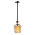 Lucide 45408/22/62 ILONA - Lampa wisząca - 22 cm - 1xE27 - Bursztynowa