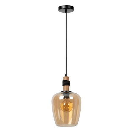 Lucide 45408/22/62 ILONA - Lampa wisząca - 22 cm - 1xE27 - Bursztynowa
