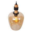 Lucide 45408/22/62 ILONA - Lampa wisząca - 22 cm - 1xE27 - Bursztynowa