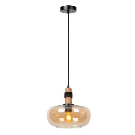 Lucide 45408/30/62 ILONA - Lampa wisząca - 30 cm - 1xE27 - Bursztynowa