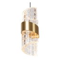 Lucide 13496/21/02 KLIGANDE - Lampa wisząca - 25 cm - Ściemniacz LED - 3x8W 2700K - Matowe złoto - Mosiądz