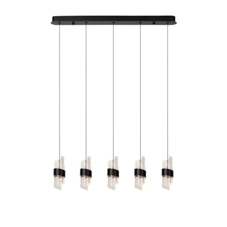 Lucide 13496/35/30 KLIGANDE - Lampa wisząca - LED ściemnialna - 5x7.8W 2700K - czarna