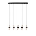 Lucide 13496/35/30 KLIGANDE - Lampa wisząca - LED ściemnialna - 5x7.8W 2700K - czarna
