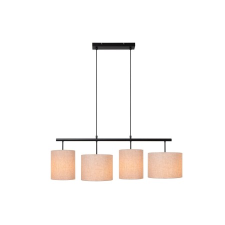 Lucide 45409/04/38 MAYA - Lampa wisząca - 4xE27 - Kremowa