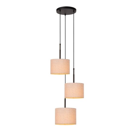 Lucide 45409/13/38 MAYA - Lampa wisząca - 46 cm - 3xE27 - Kremowa