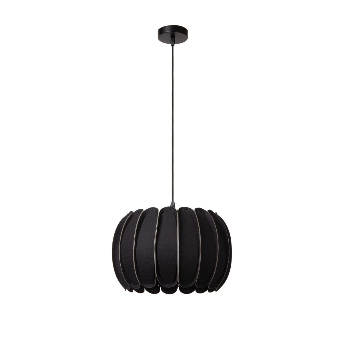 Lucide 34445/30/30 SPENCER - Lampa wisząca - 30 cm - 1xE27 - Czarna