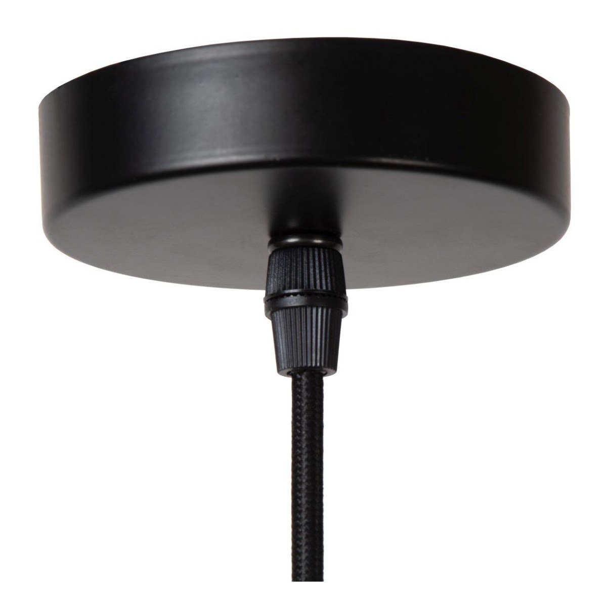 Lucide 34445/30/30 SPENCER - Lampa wisząca - 30 cm - 1xE27 - Czarna