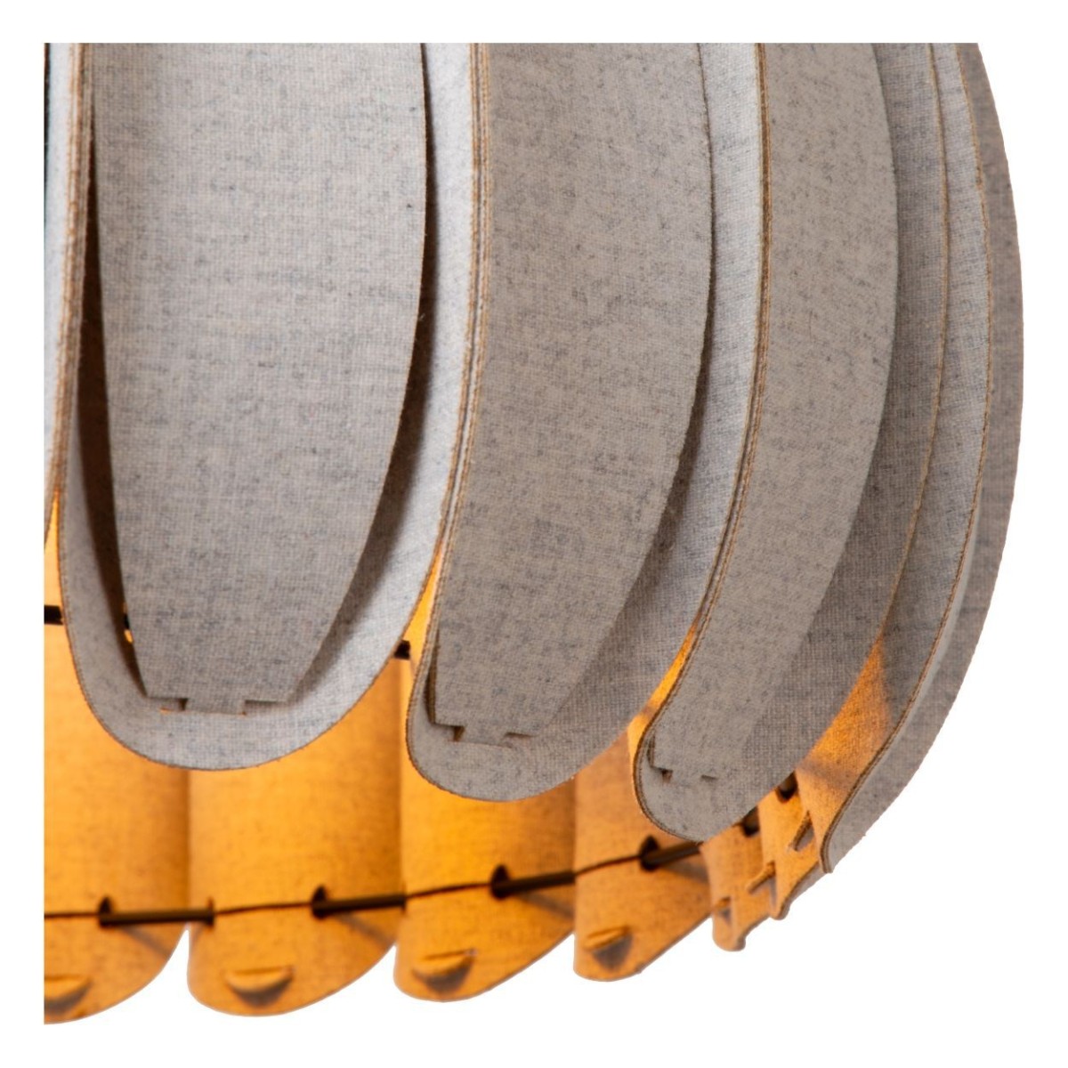 Lucide 34445/30/36 SPENCER - Lampa wisząca - 30 cm - 1xE27 - Szara