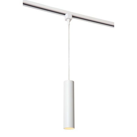 Lucide 09955/01/31 Lampa wisząca TRACK FLORIS - 1-obwodowa System oświetlenia szynowego - 1xGU10 - Biały (przedłużacz)